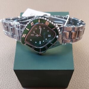 $5 Start Fri Live Shw ALFRED SUNG "MELTED" MENS WATCH NWT!